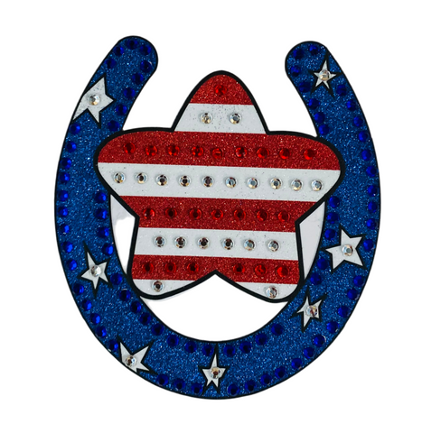 Patriotic Horseshoe