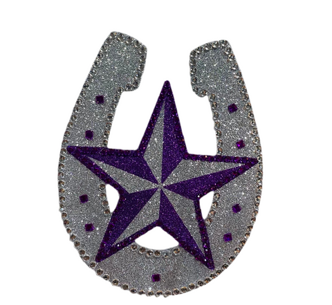 Purple Star Horseshoe